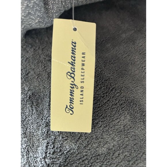NEW Tommy Bahama Island Sleepwear Shirt Men’s Size Large Gray 1/4 Zip - Picture 10 of 11
